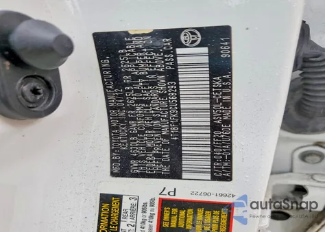 2012 Toyota Camry Base from USA, damaged, VIN 4T1BF1FK9CU568293